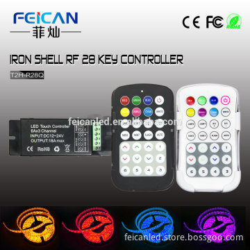 Online shopping 12volt Mini rgb rf controller LED remote control for LED strip light